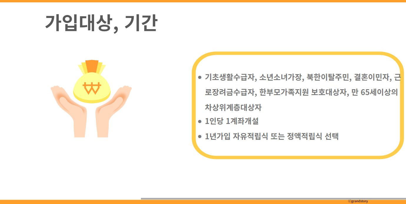 KB국민행복적금가입대상