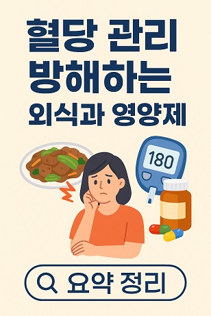 외식과 영양제