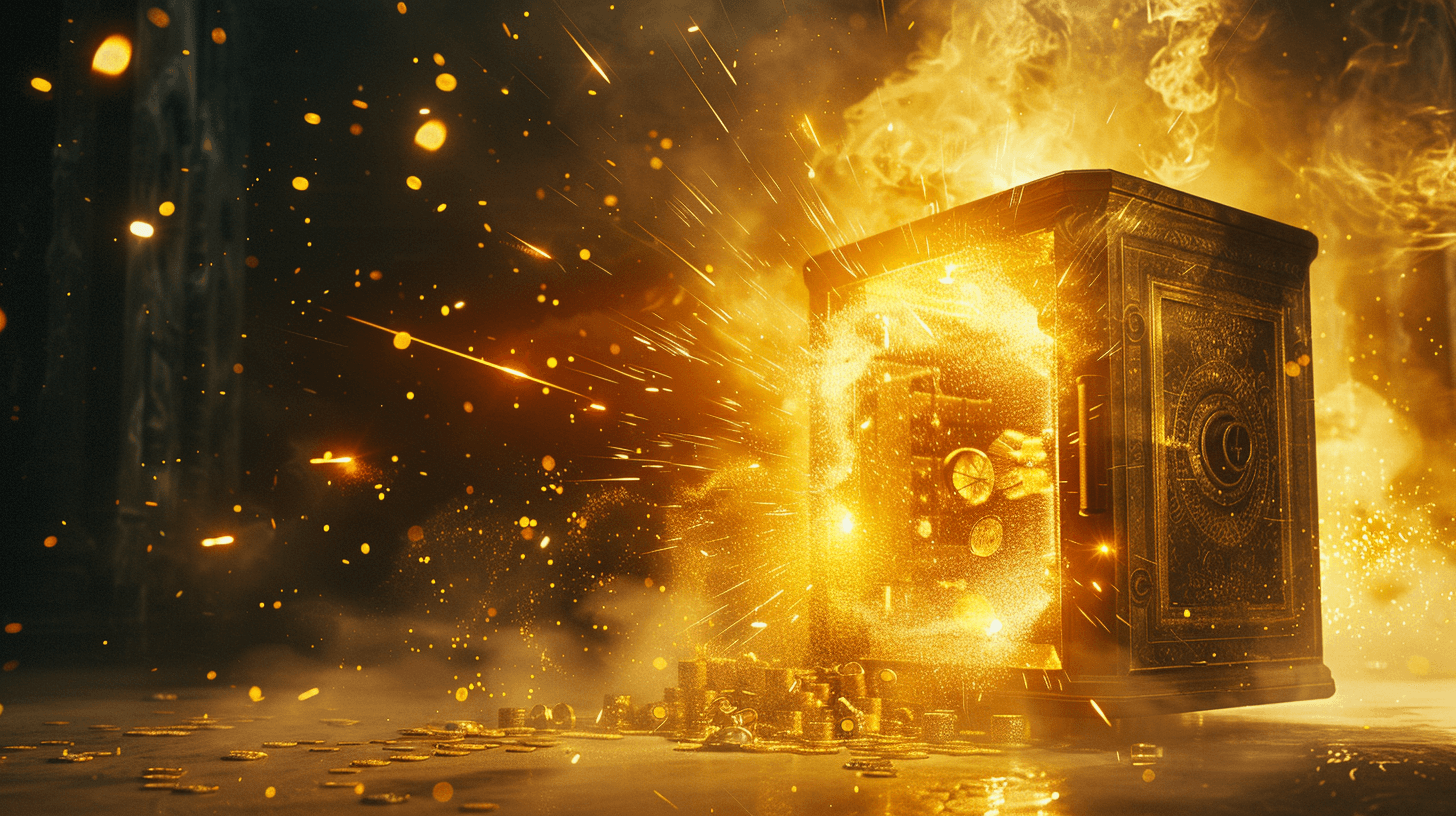 금고-여는-꿈-재물-비밀-드러나는-신호-황금빛-빛나는-보물-상징적인-장면