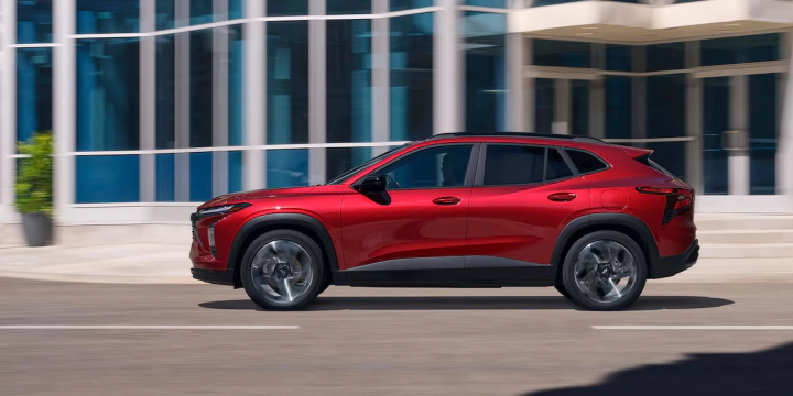 쉐보레 트랙스 크로스오버 사이드라인 출처 Chevrolet.com