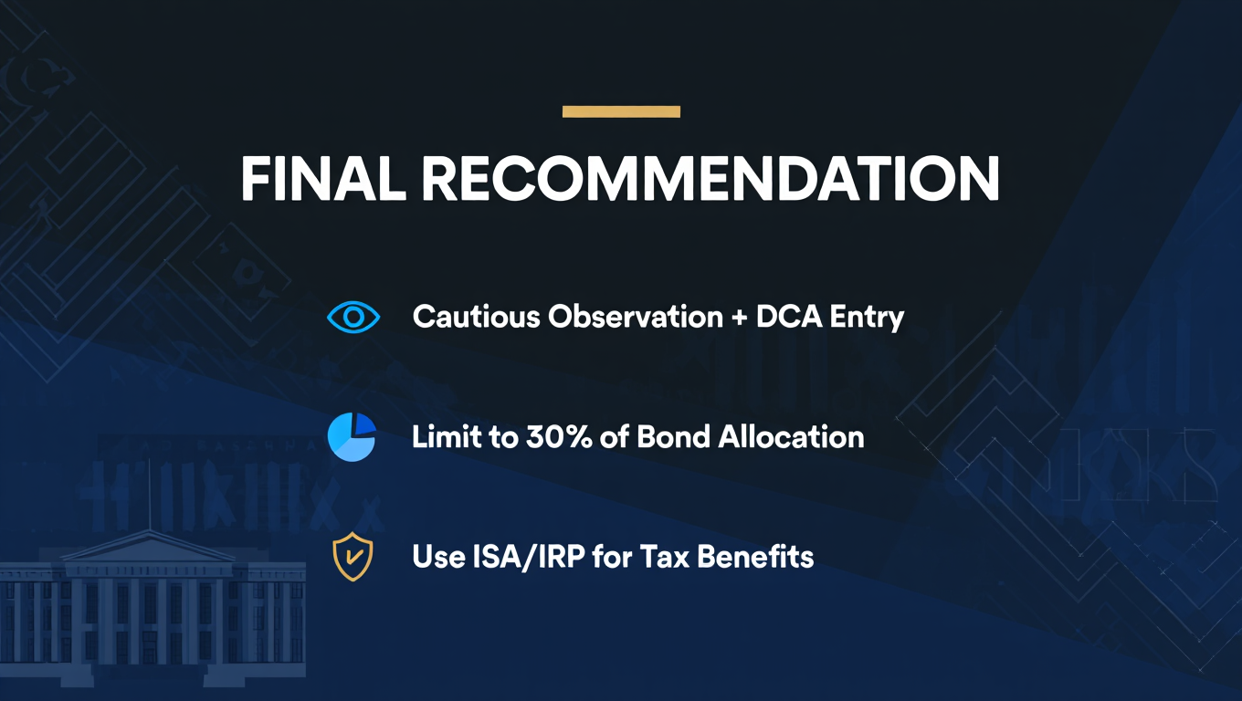 TIGER 30Y Final Recommendation: 4. 종합 제언: FINAL RECOMMENDATION