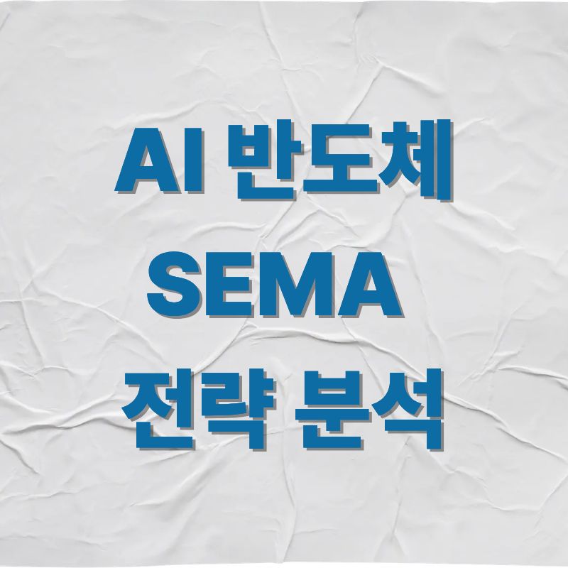 AI 반도체 SEMA 전략 분석