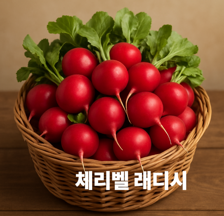 세포손상방지 변비개선 혈압조절 피부건강 체리벨 래디시 효능 영양성분
