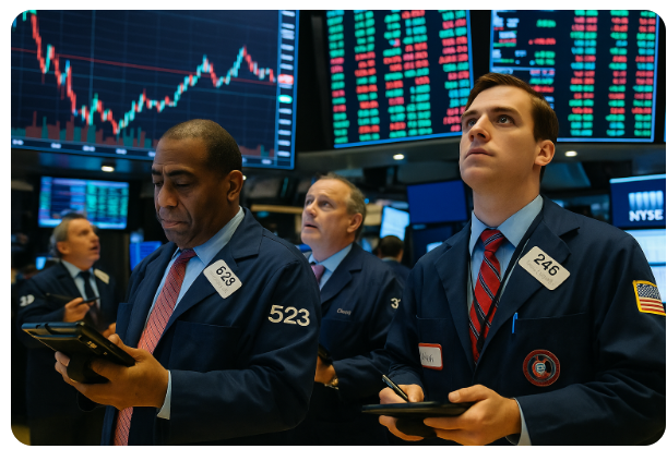 주식 시장에 입문한 투자자들의 모습