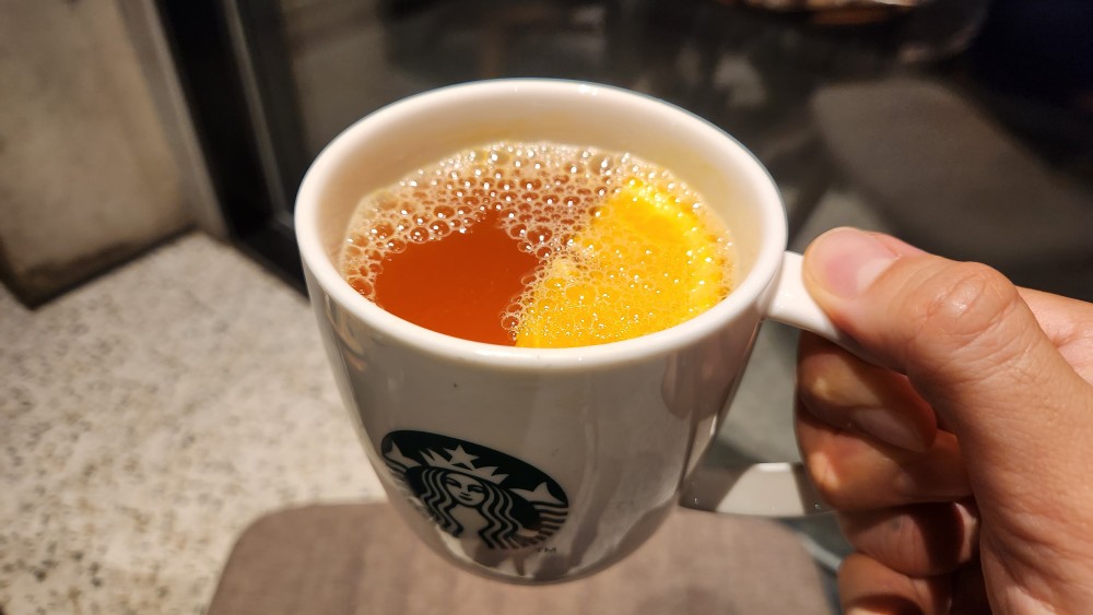 적당한 부드러운 맛