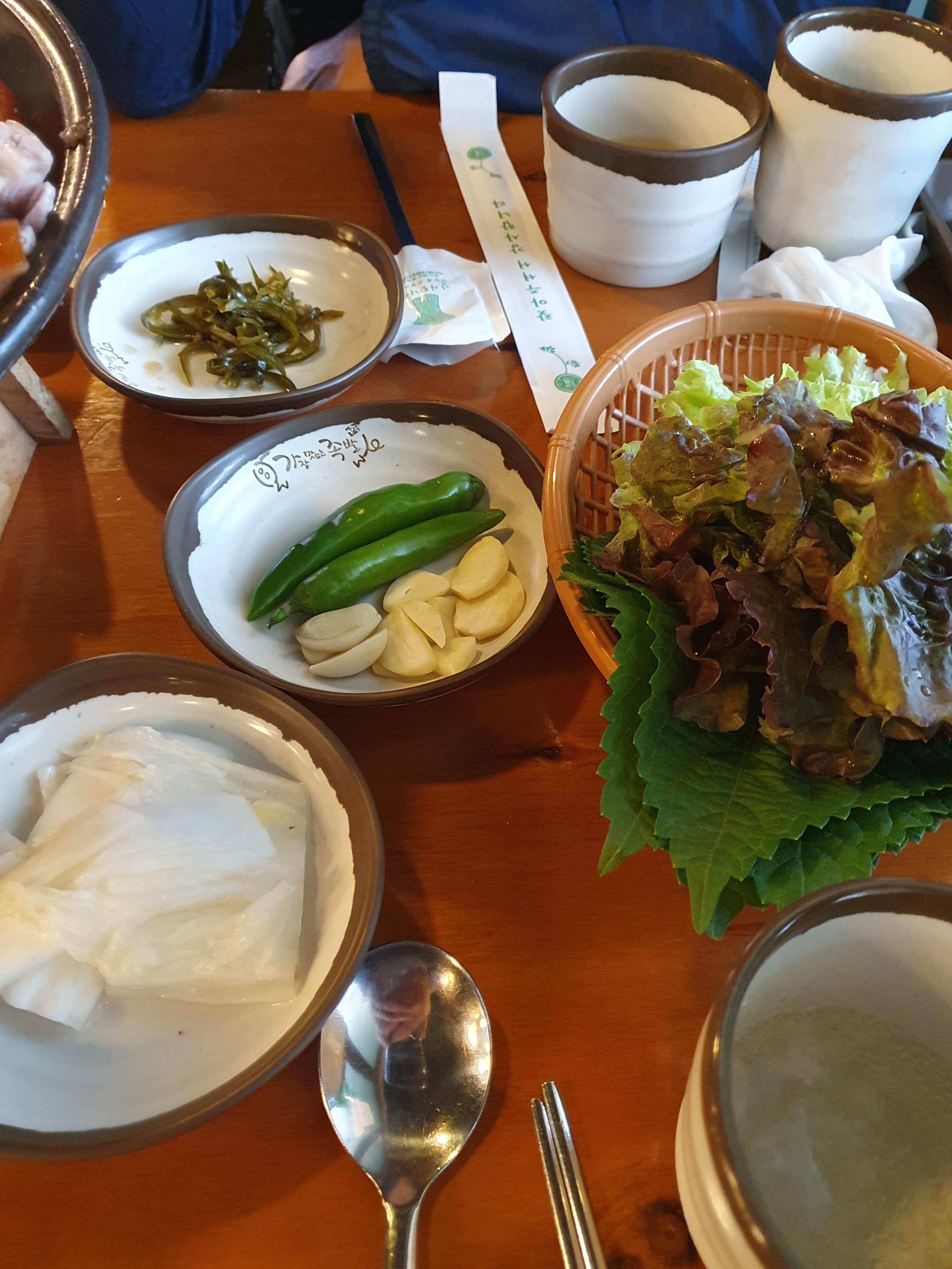 직산 맛집 가장 맛있는 족발 맛있는 밑반찬