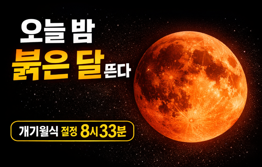 2026년 3월 개기월식 총정리 : 블러드문 뜻과 월식 원리 쉽게 이해하기