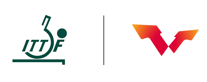 ittf와 wtt 로고