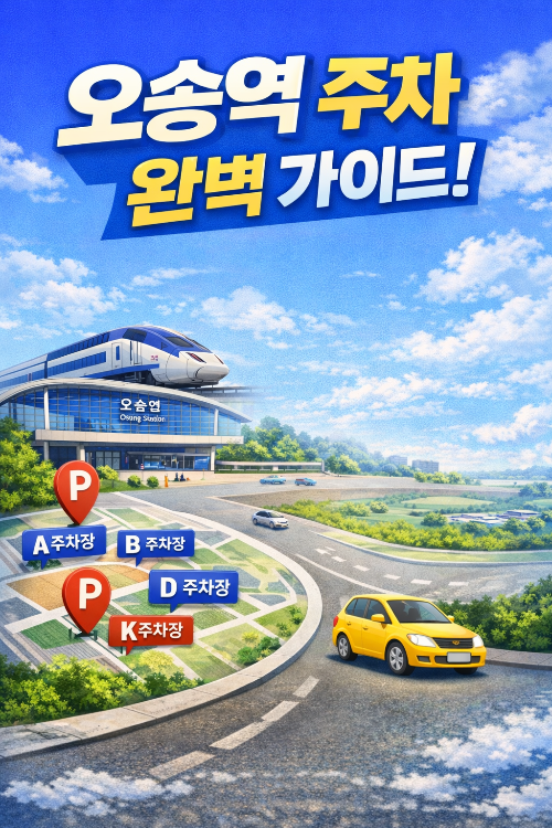 오송역주차