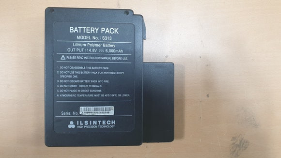 일신테크 광접속기 s313 배터리 앞면