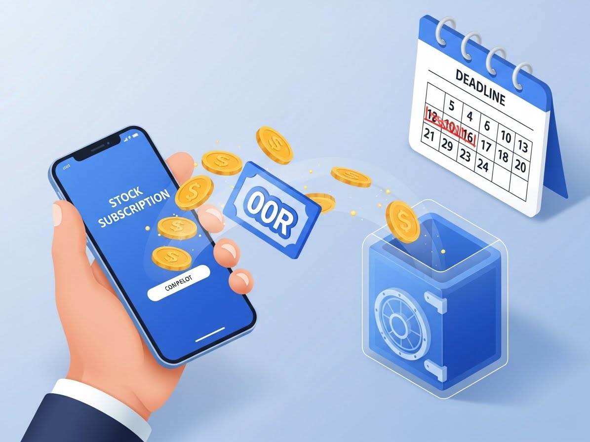 유상증자 청약 방법