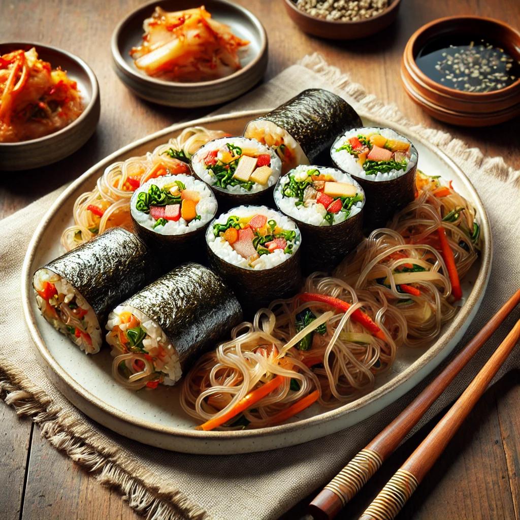 광장시장 잡채김밥