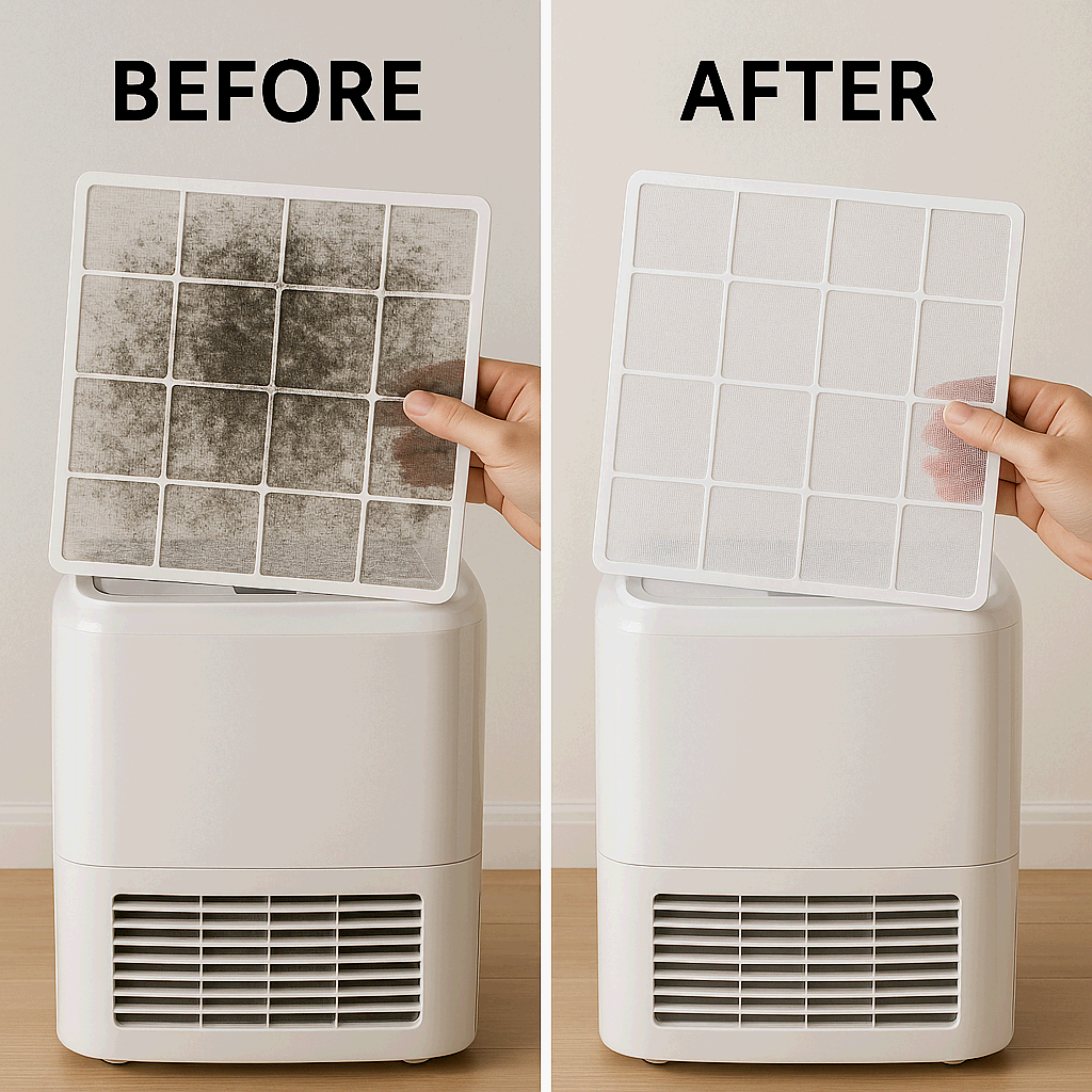 제습기 필터 세균 제거로 생활환경 청결도 높이기