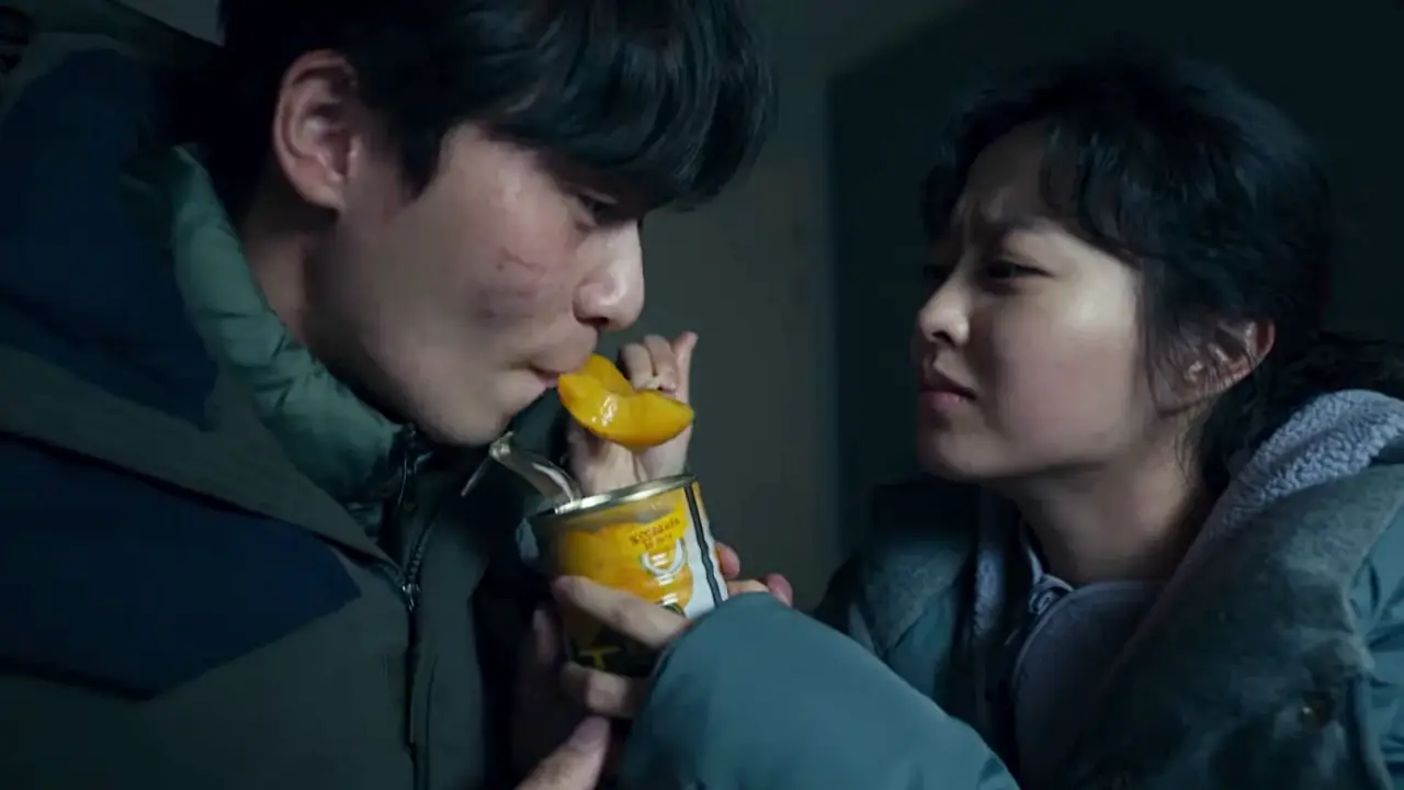 민성 역의 박서준, 명화 역의 박보영 - 양심이 있는 사람을 상징한다