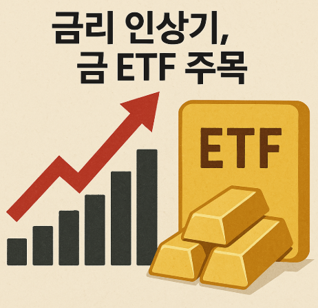 금리 인상기, 금 ETF 주목