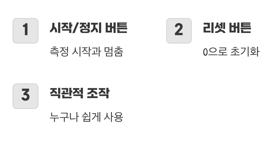 시작, 정지, 리셋 – 단순함의 힘