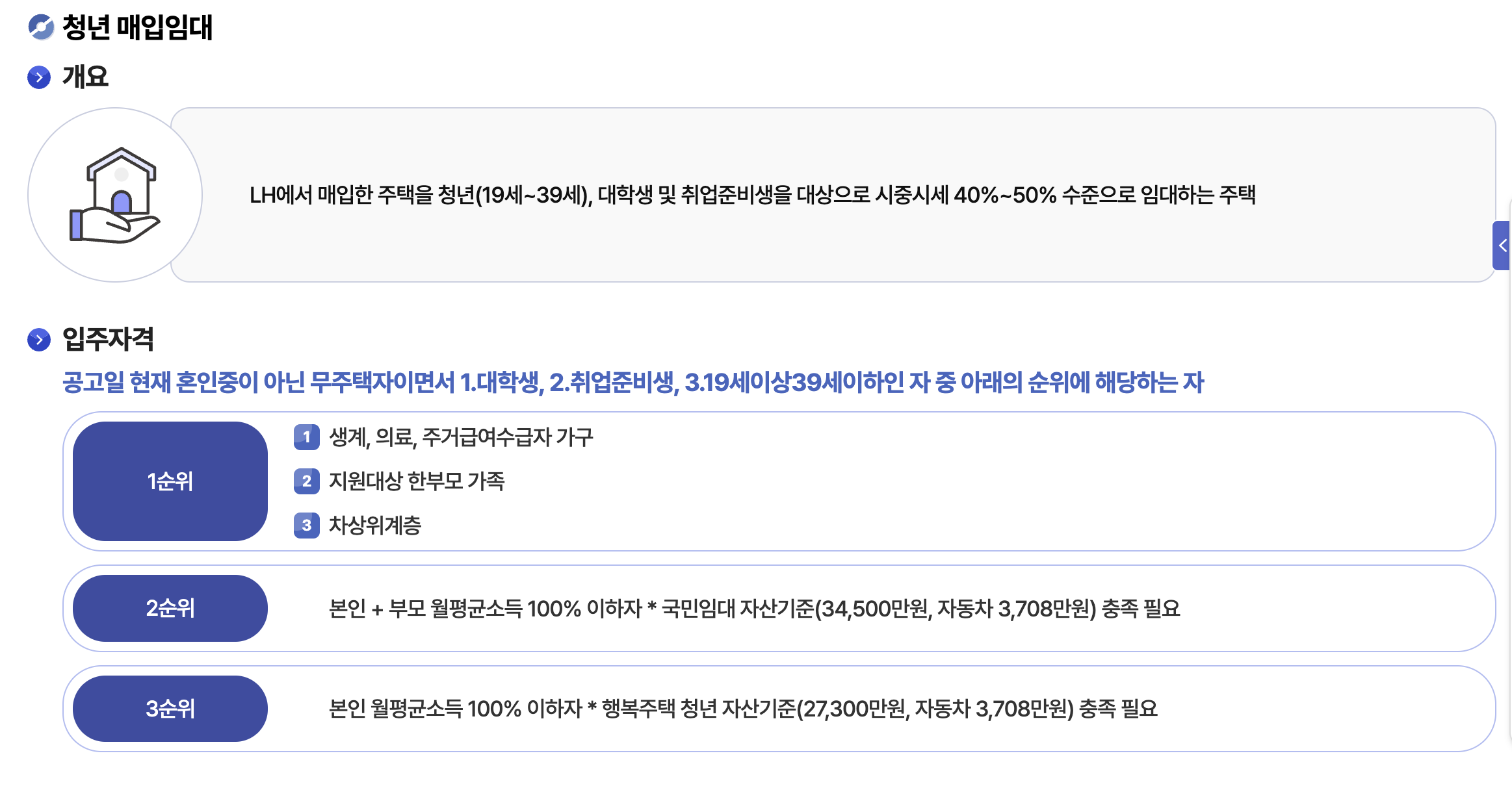 청년 매입임대 주택