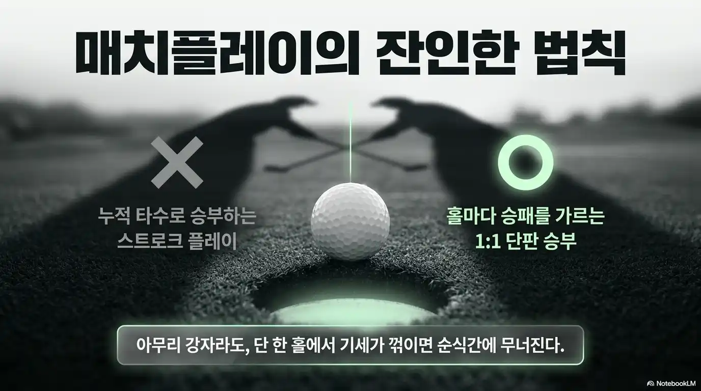 두산 매치플레이 경기 규칙