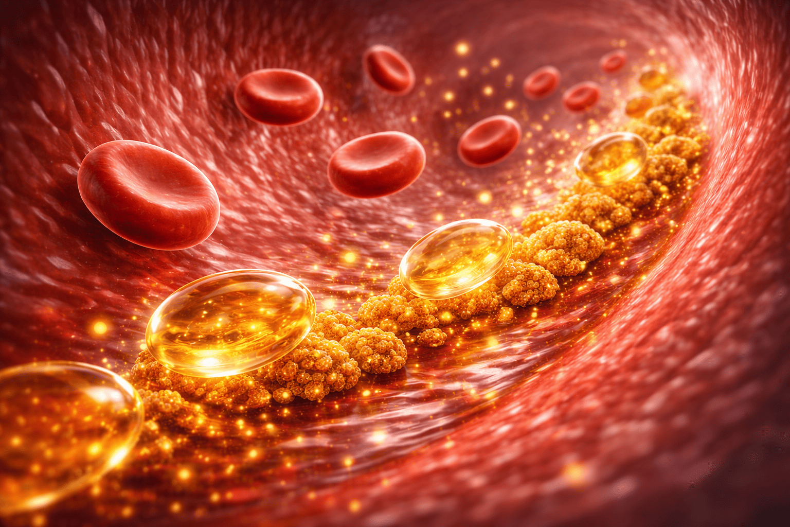 오메가3의 혈류 개선과 중성지방 관리 기능