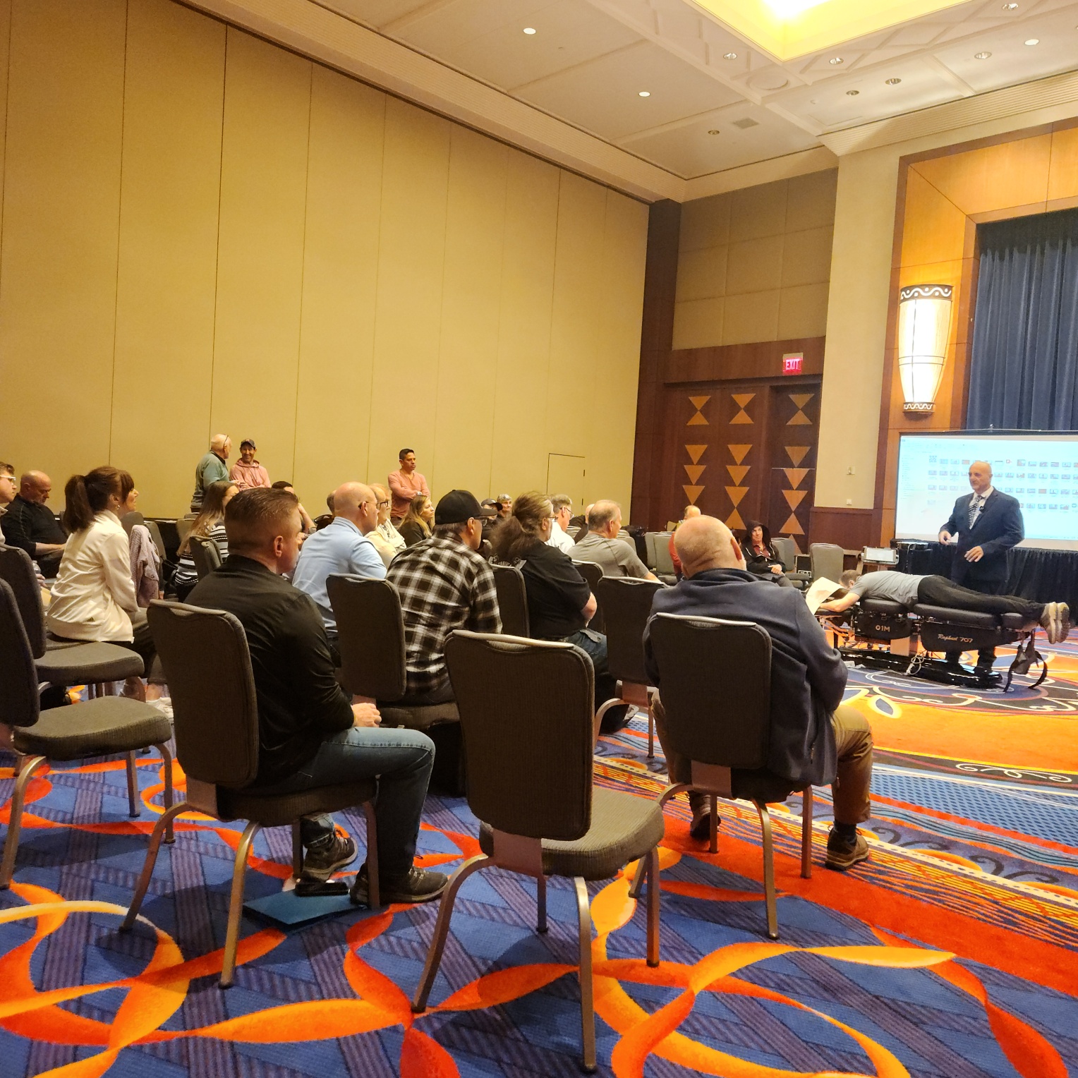 chiropractic seminar 현장