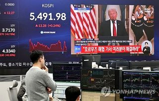 트럼프 연설 내용 이란전쟁 주한미군 코스피 코스닥 하락세