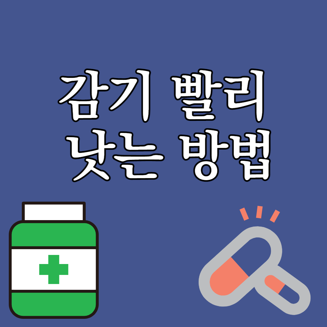 감기빨리 낫는법