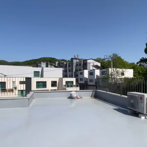 옥상에서 바라보는 풍경 