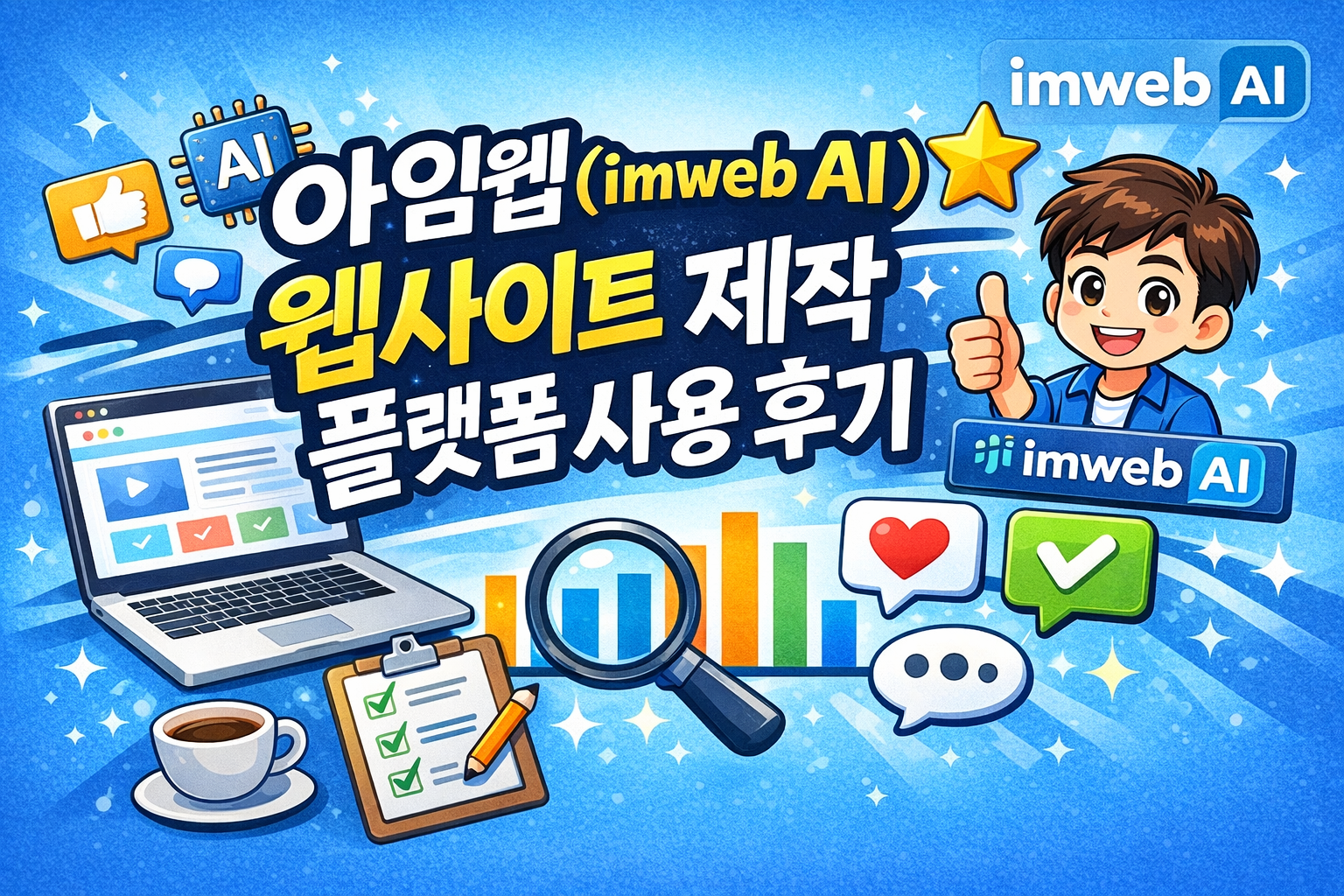 아임웹(imweb AI) 웹사이트 제작 플랫폼 사용 후기