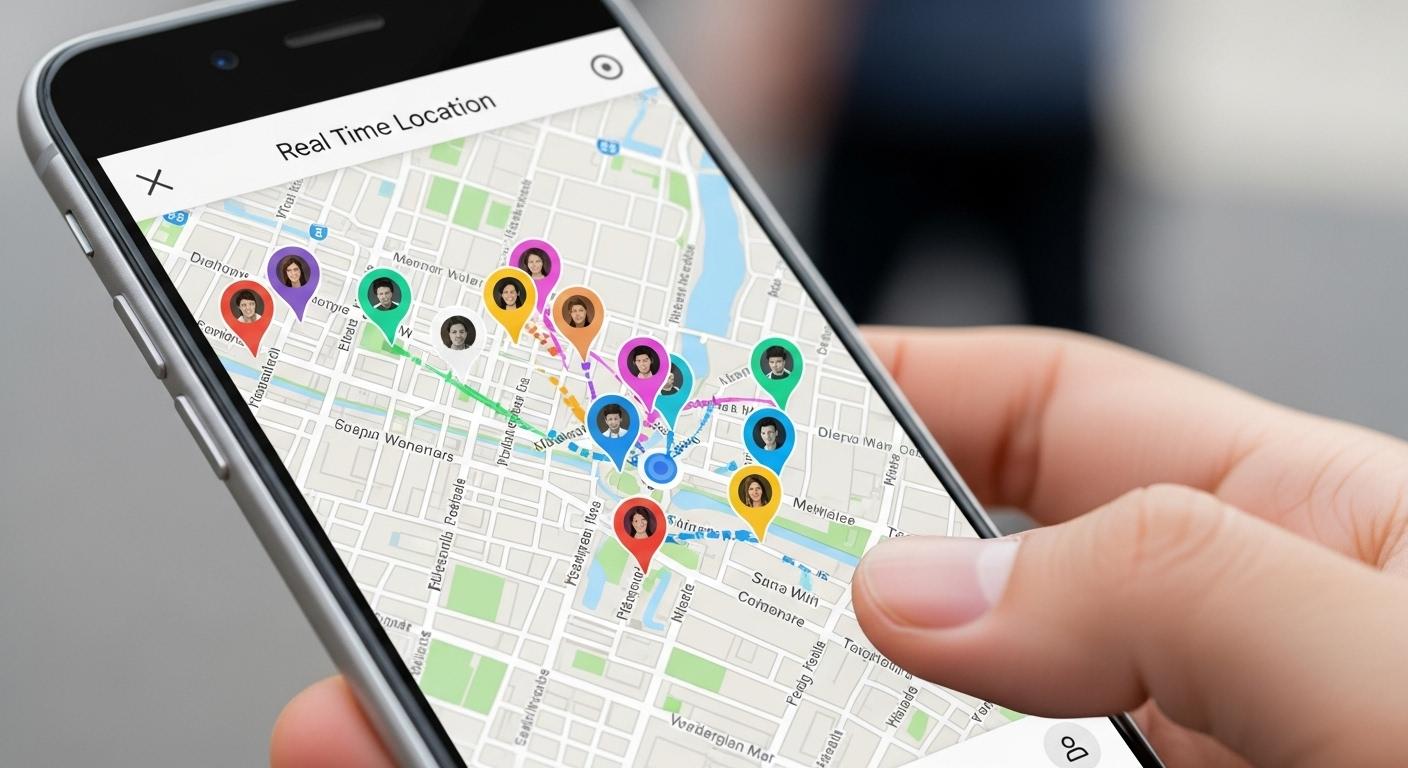 실시간 위치 확인 어플
