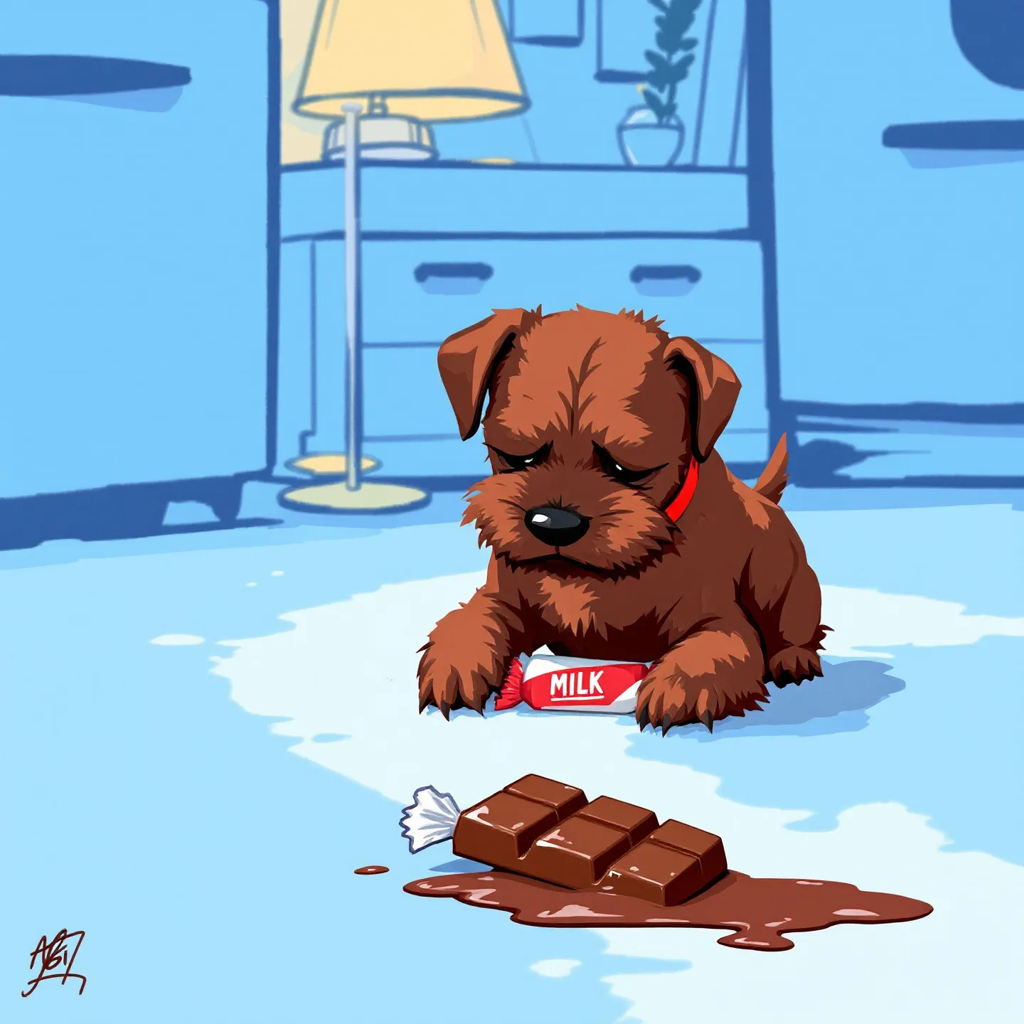 초콜릿 섭취 시 대처 방법