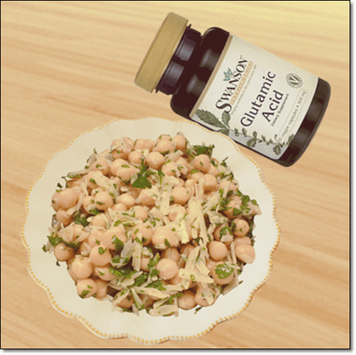글루타민 효능 및 부작용, 많은 음식과 섭취량