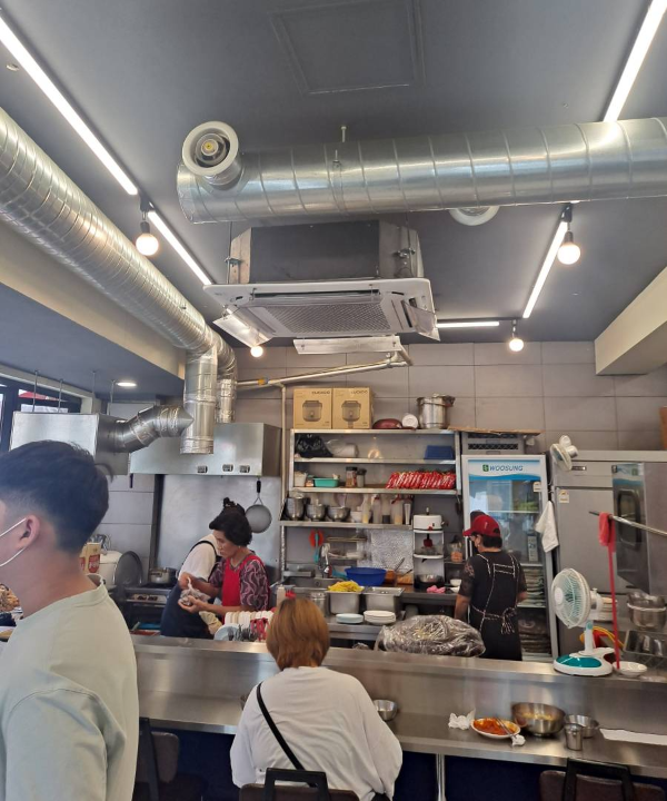 제일분식 주방