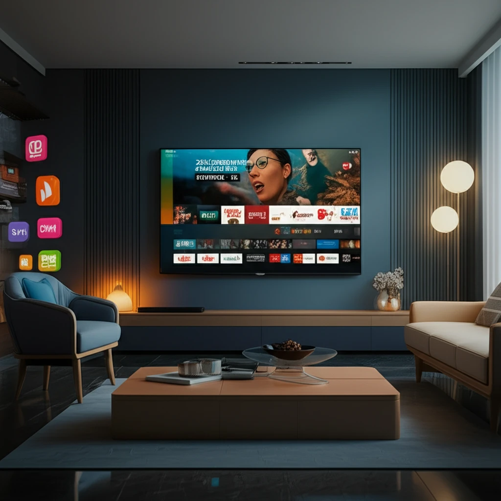 인테리어 끝판왕 와이드뷰 HDTV! 