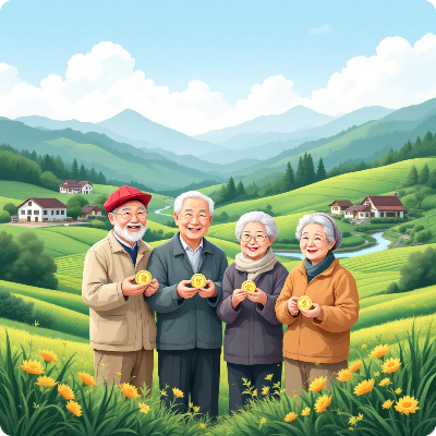 청양군 농어촌 기본소득 이미지