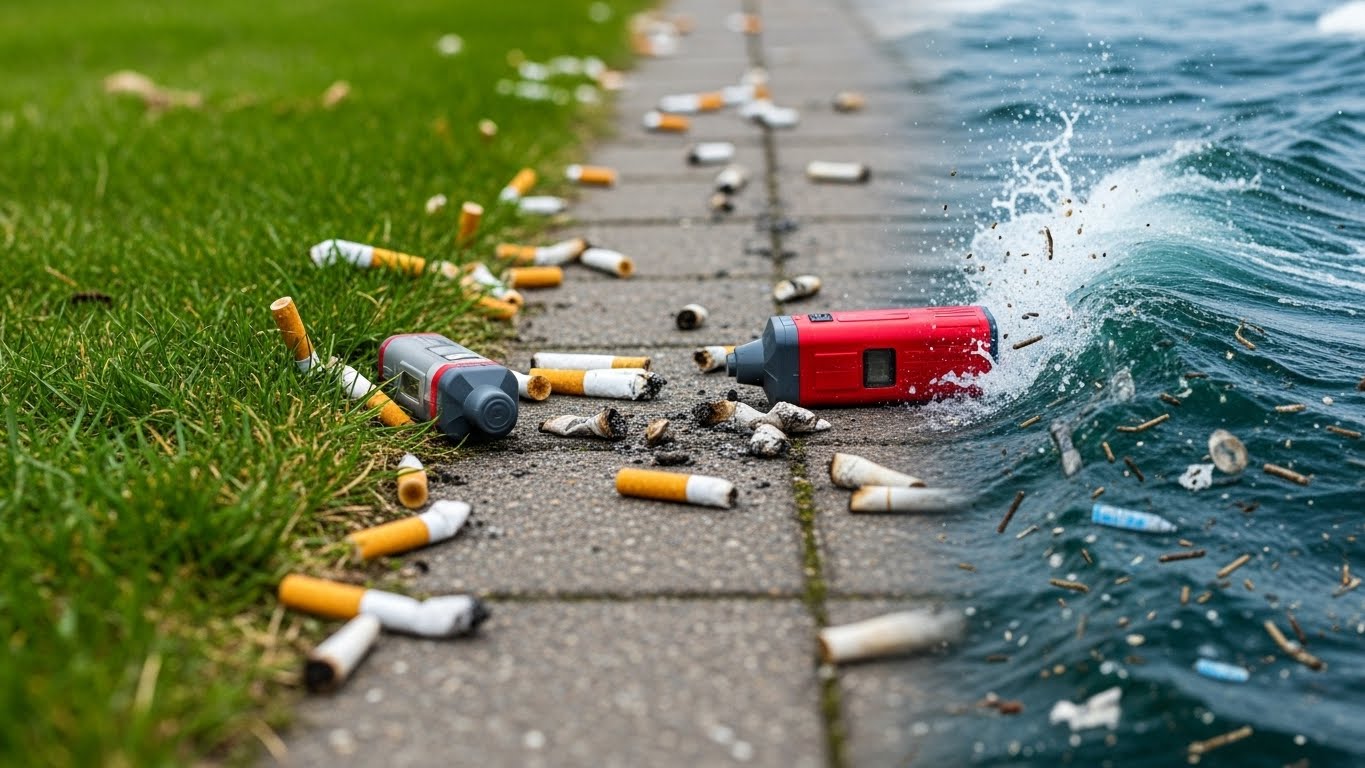 담배꽁초의 역습 ❘ 미세플라스틱 오염의 진짜 주범은 따로 있다