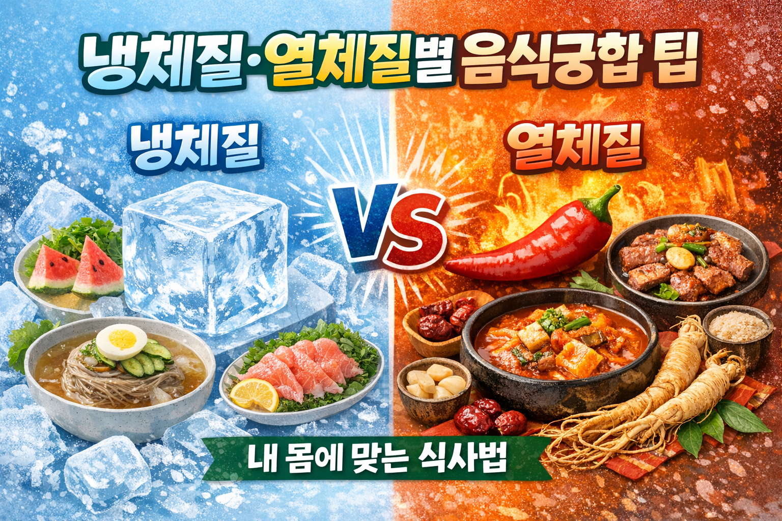 체질별 음식궁합
