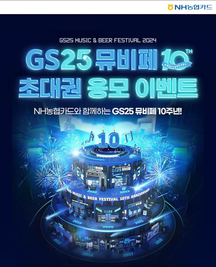 2024 GS25 뮤비페 초대권 이벤트