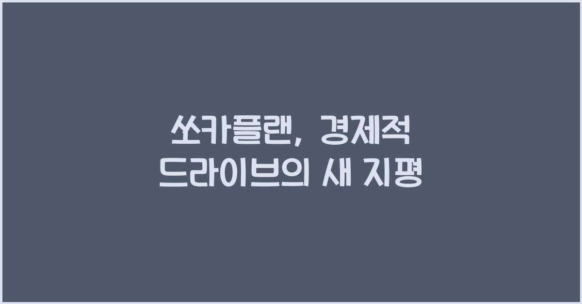 쏘카플랜