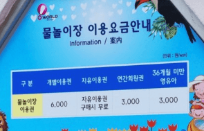 대전물놀이장