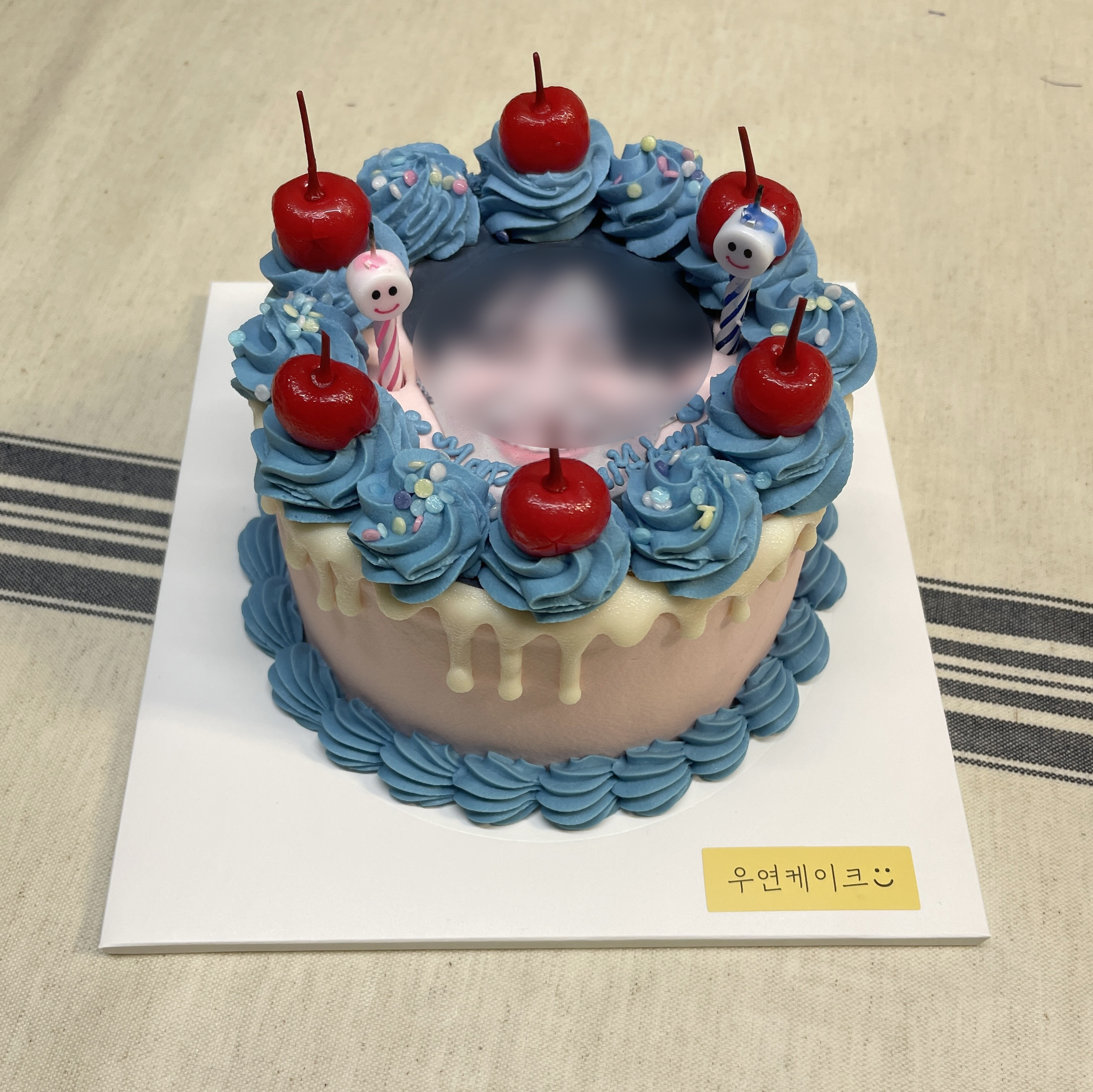 전주주문제작_수제케이크_우연케이크