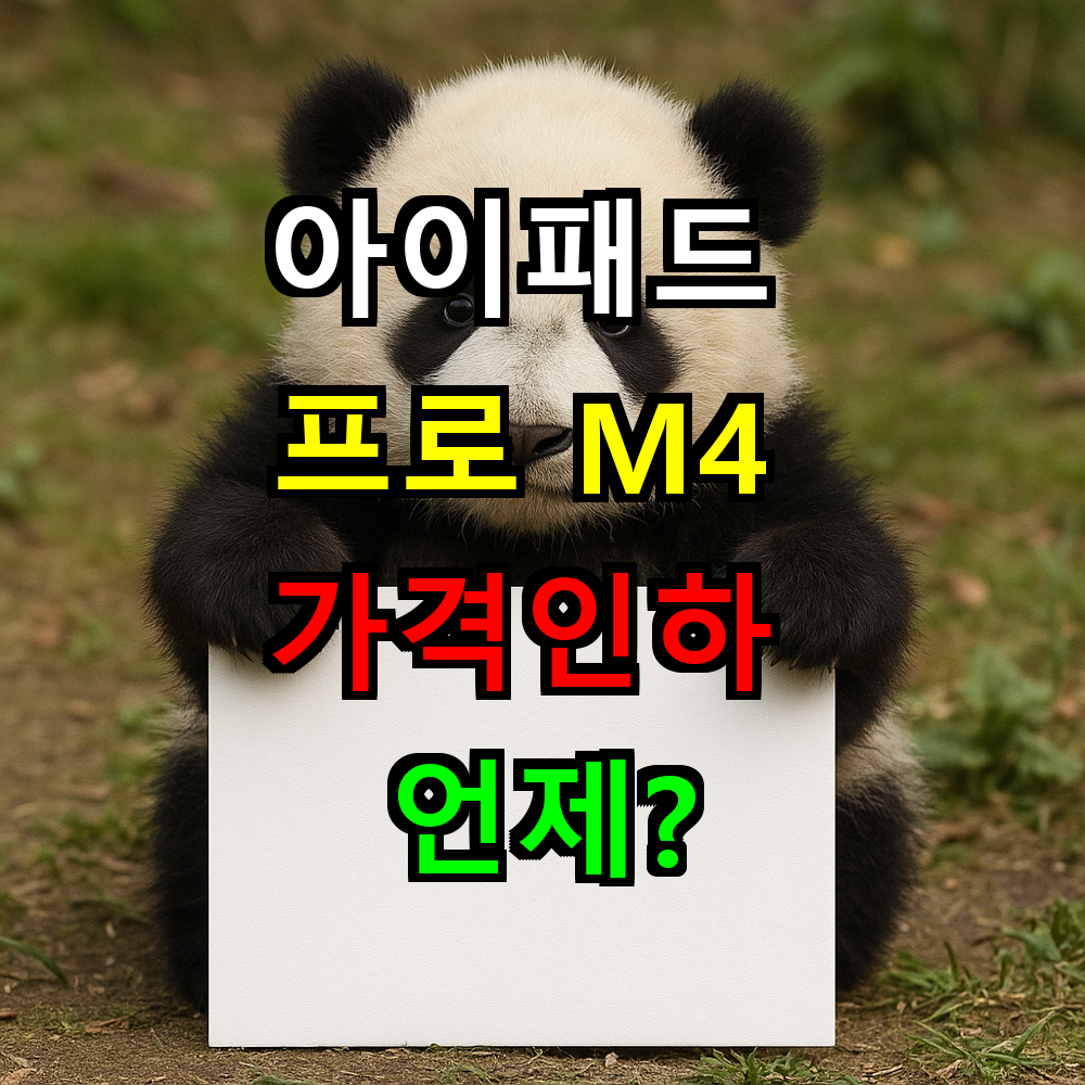 아이패드 프로 M4 가격인하 시기는 언제? 2025년 최신 전망