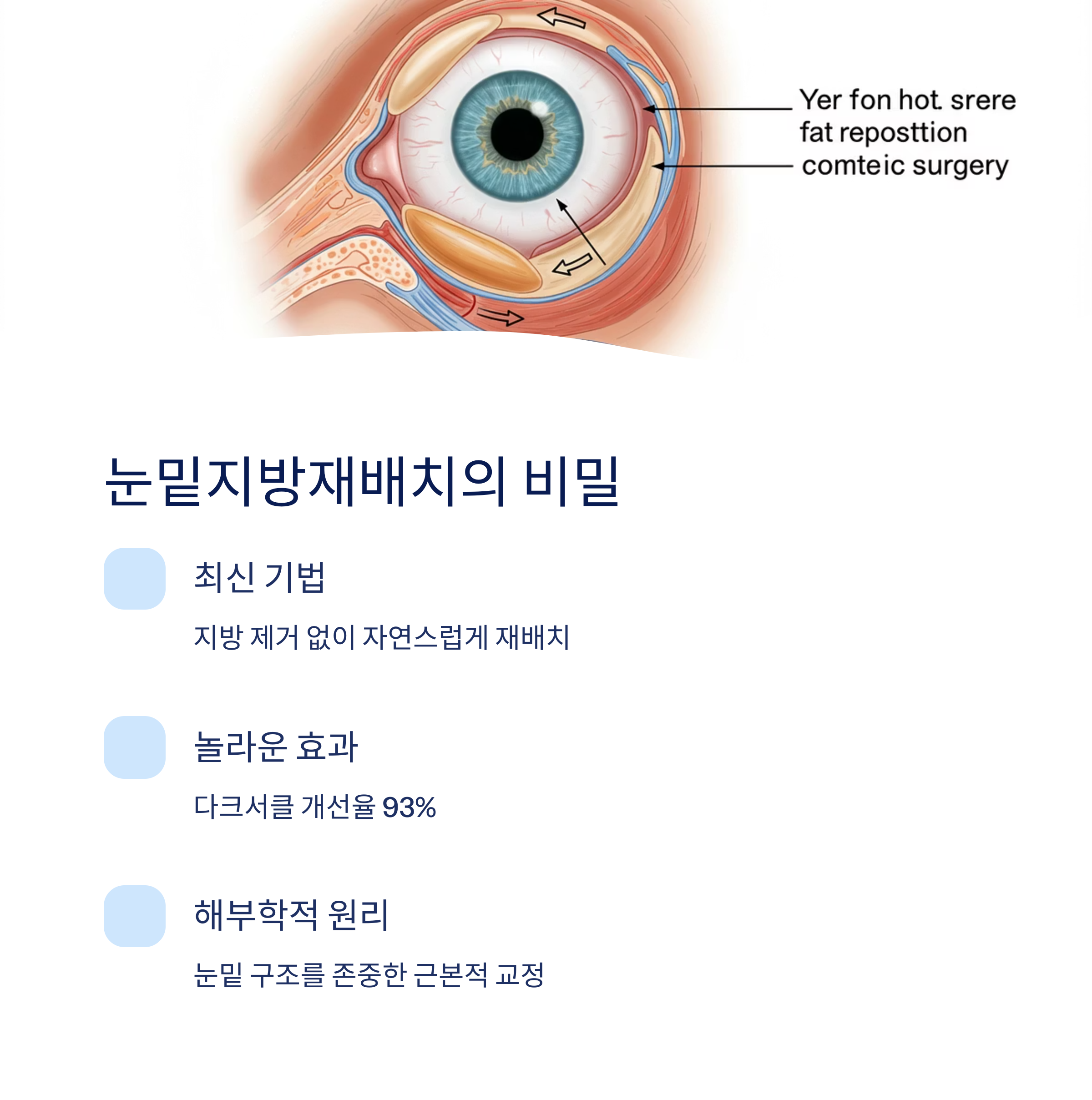 눈밑지방재배치란?