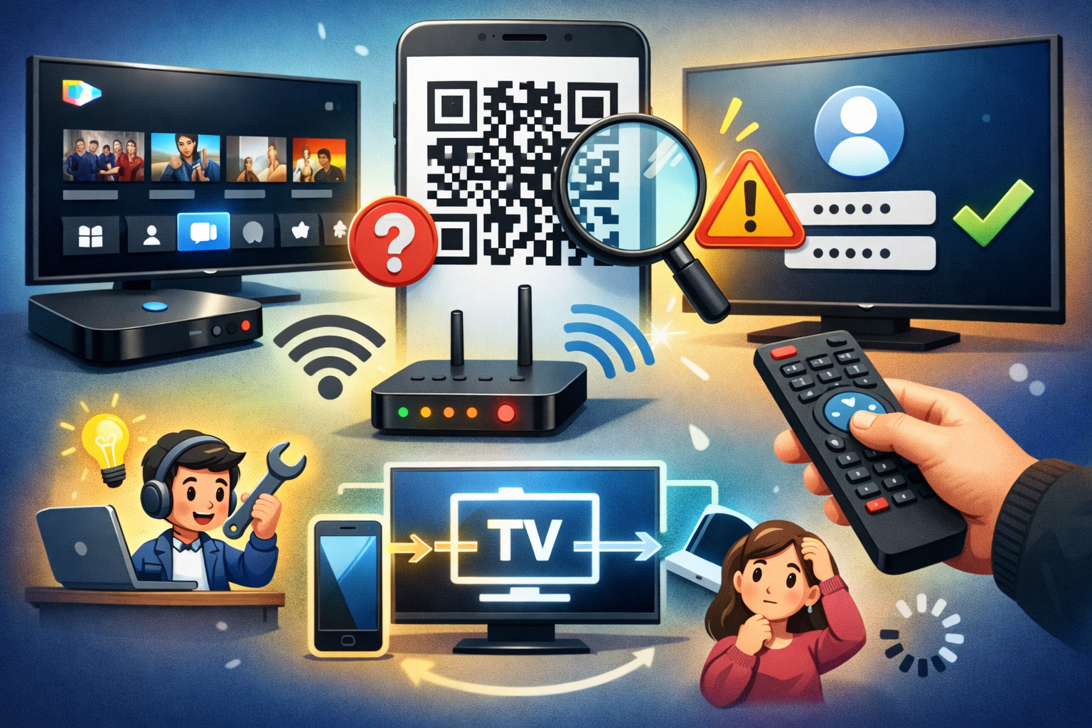 쿠팡플레이 TV 연결방법 총정리|QR코드 오류 해결부터 스마트TV 로그인까지 완벽 가이드 관련 사진