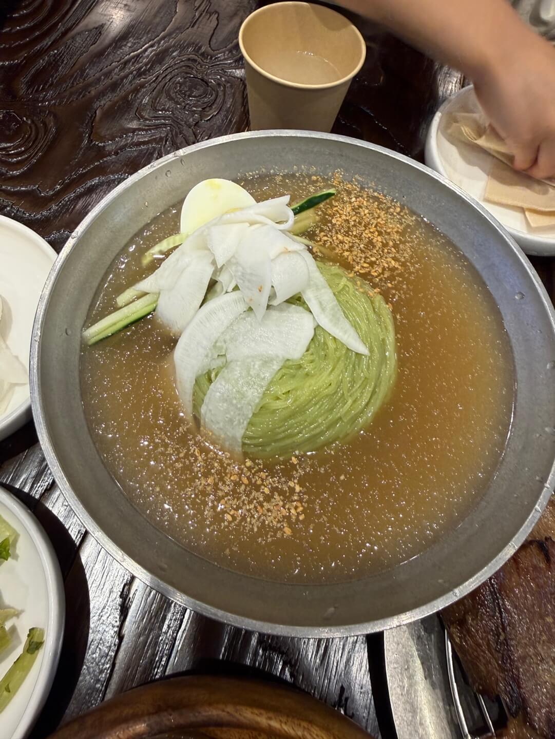 이관복명장냉면 판교역점 아이와 먹은 물냉면
