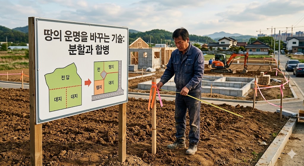 땅의 운명을 바꾸는 분할과 합병