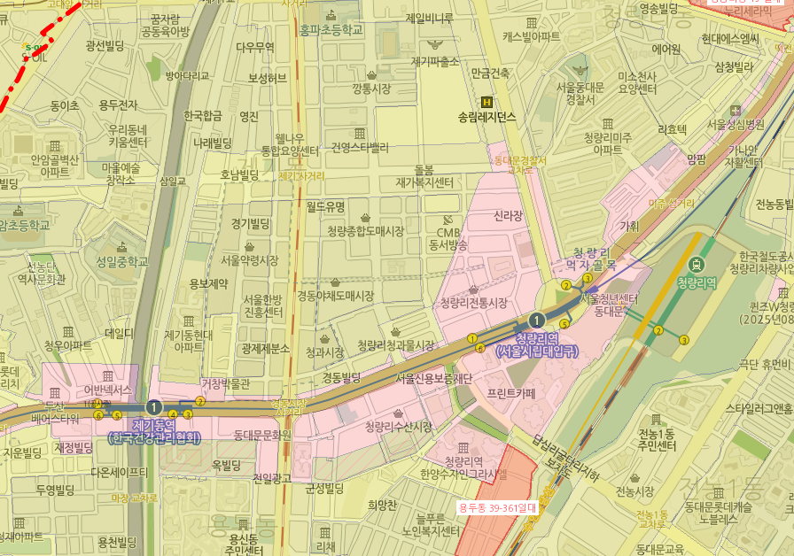 동대문구 상업지역