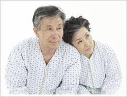 노인환자의 이미지