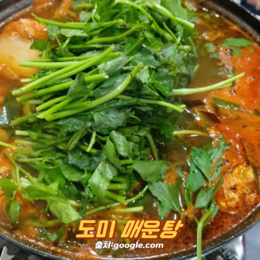 도미 매운탕