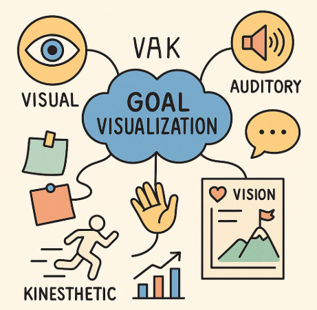 목표 시각화(VAK 시각화법)로 성취감 높이기