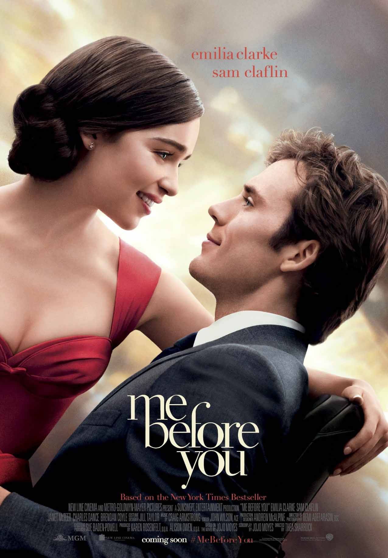 미 비포 유(Me Before You, 2016) 영문 영화포스터